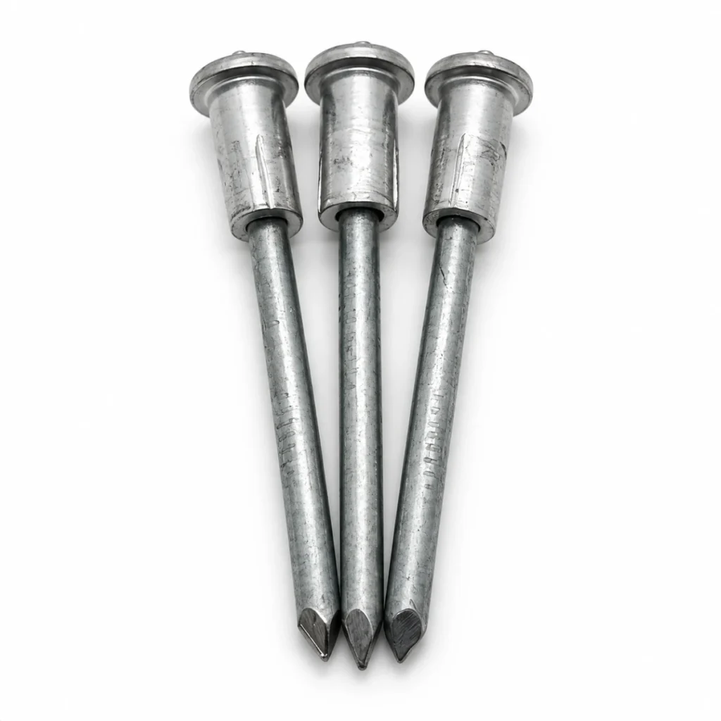 Bimetallic Pins — Aluminium head detail