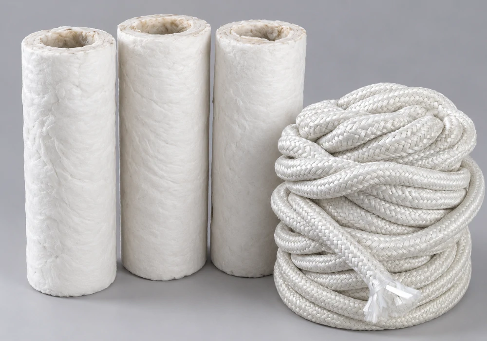 Pipe sections & rope