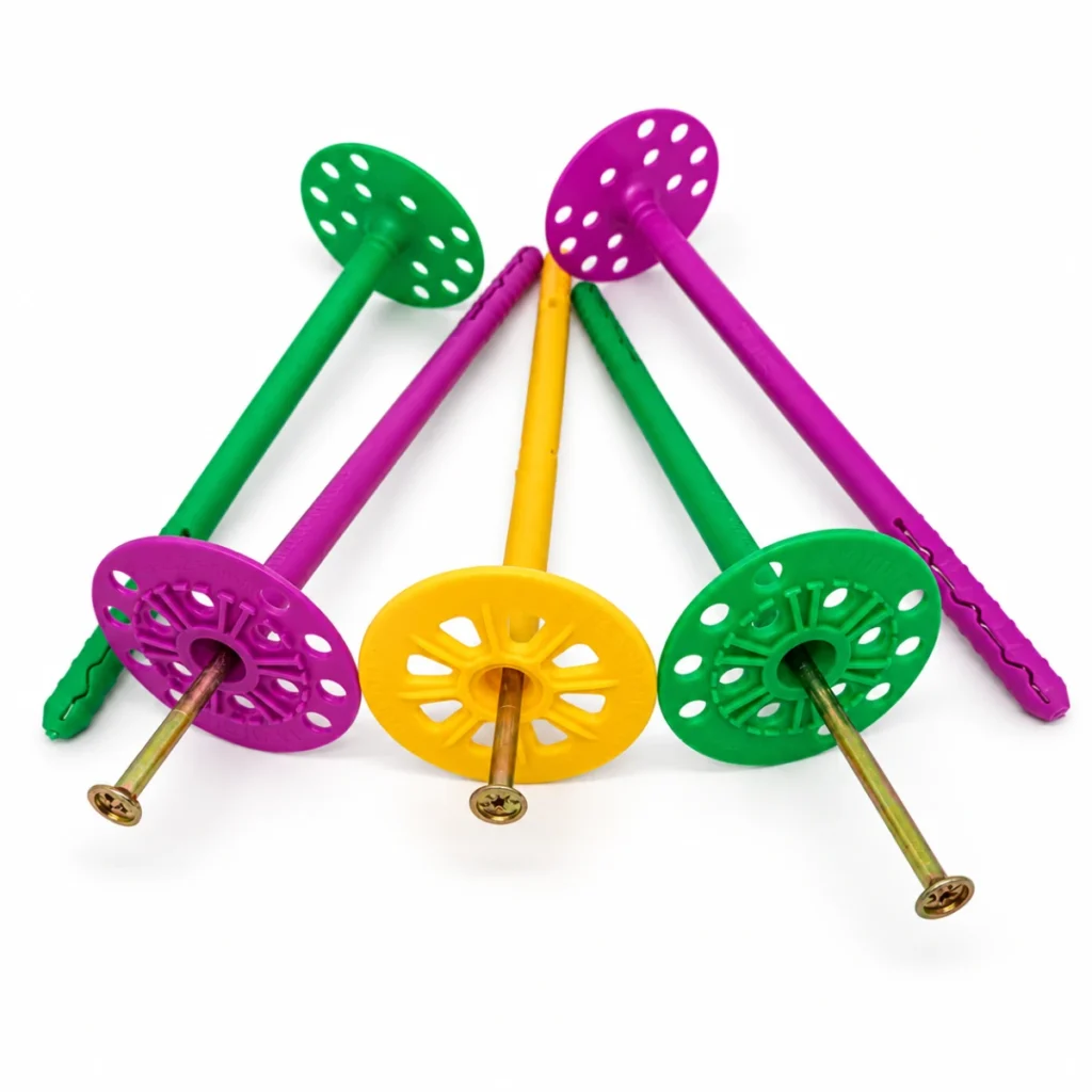 Plastic Insulation Anchors — Screw-in anchor