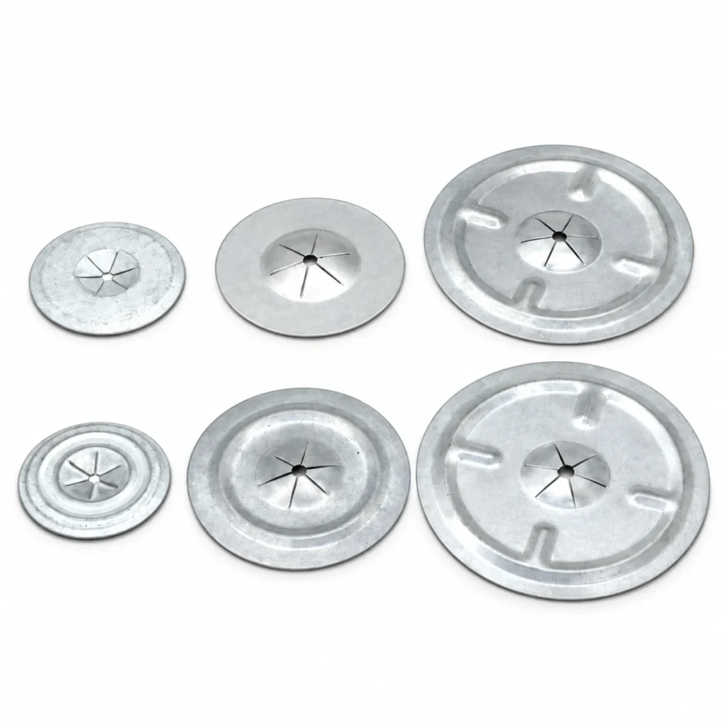 Self Locking Insulation Washers — Round washers
